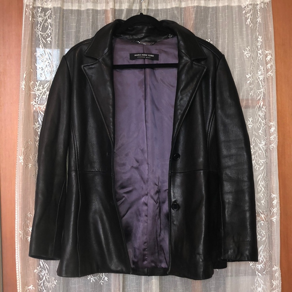 Leather jacket